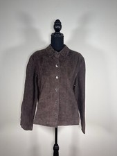 Vintage 90s Marlboro Cowboy Chronicles Suede Jacket Brown Women’s Size Xl Nwt