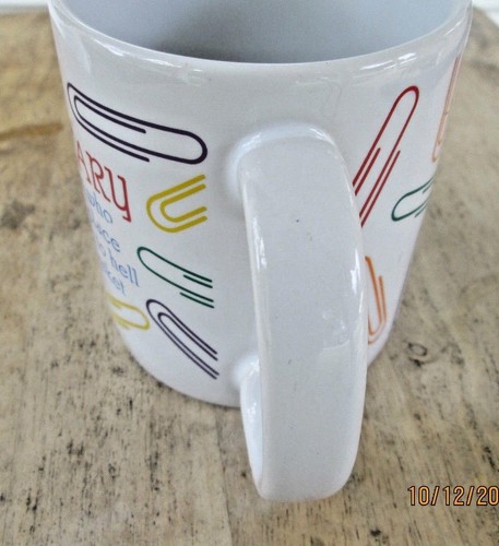 Secretary "a.k.a." Coffee Mug, American Greetings Designer Collection (Used/EUC) - Picture 5 of 10