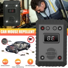Ultrasonic Mouse Repeller Rat Rodent for Car Wire Engine Pest Deterrent Control