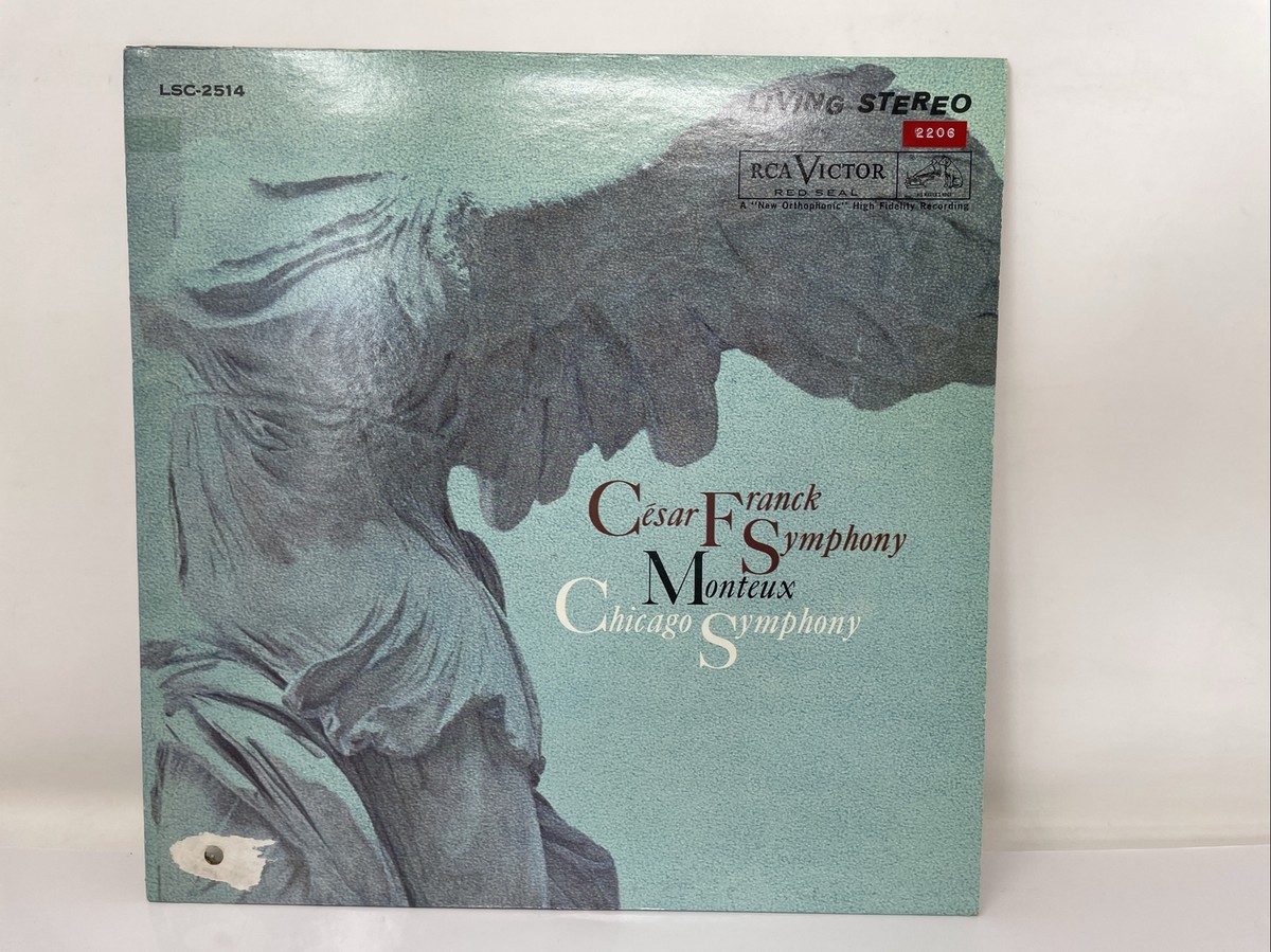 RCA Victor LSC-2514 lp Franck SYMPHONY IN D MINOR Pierre Monteux