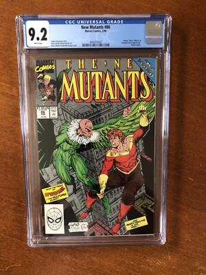 New Mutants #86 CGC 9.2 First Cameo Appearance Of Cable Liefeld Mcfarlane Cover
