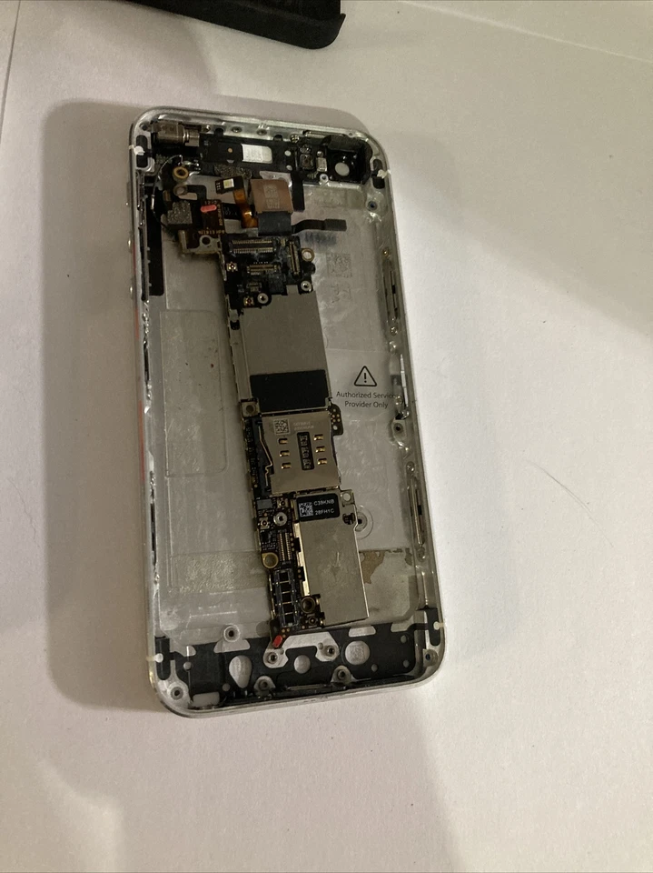 Lot iPhone 6 Silver Frame Charging Port Battery Logic board Ribbon Wire Case - Image 3 of 4