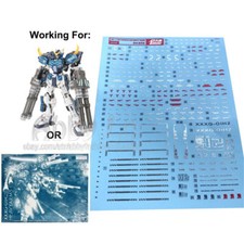 for Super Nova MG 1/100 Heavyarms Custom EW D.L Model Water Slide Decal Stickers