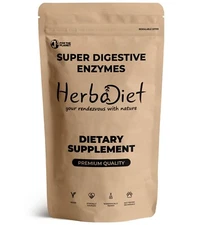 Super Digestive Enzymes with Prebiotics, Probiotics, Protease, Amylase, Lactase