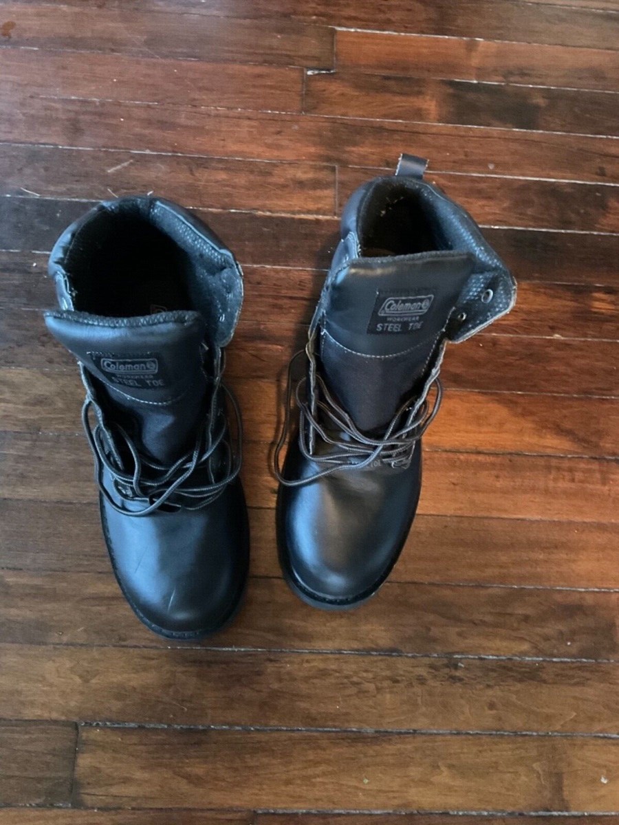 Coleman Workwear Steel Toe Work Boots sz.12 Preowned | eBay display picture 2