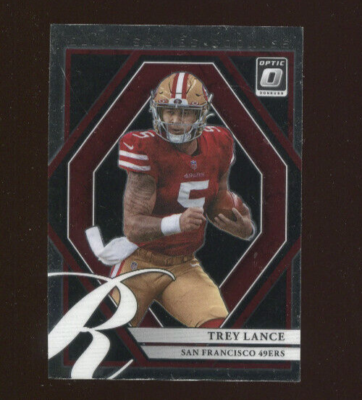 2021 Donruss Optic Football #3 Trey Lance Elite Series Rookies