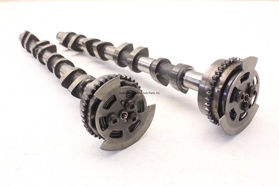 JAGUAR XFR XF 10-15 IZQUIERDO MOTOR CULATA ESCAPE ADMISIÓN ÁRBOLES DE LEVAS PASO 8mm Foto 2 de 4