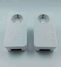 2x devolo dLAN 550 duo+ Powerline Adapter 2 LAN Ports MT 2622