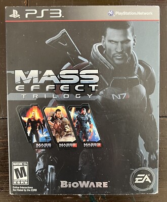 Mass Effect Trilogy (Sony PlayStation 3, 2012)