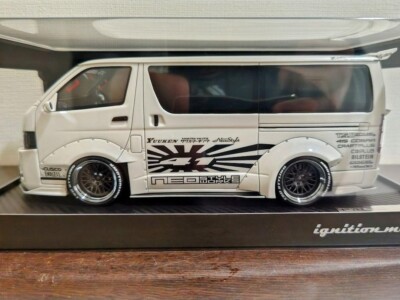 IG2810 1/18 ハイエース TSD WORKS HIACE White IG2810 1/18 ハイエース TSD WORKS HIACE White