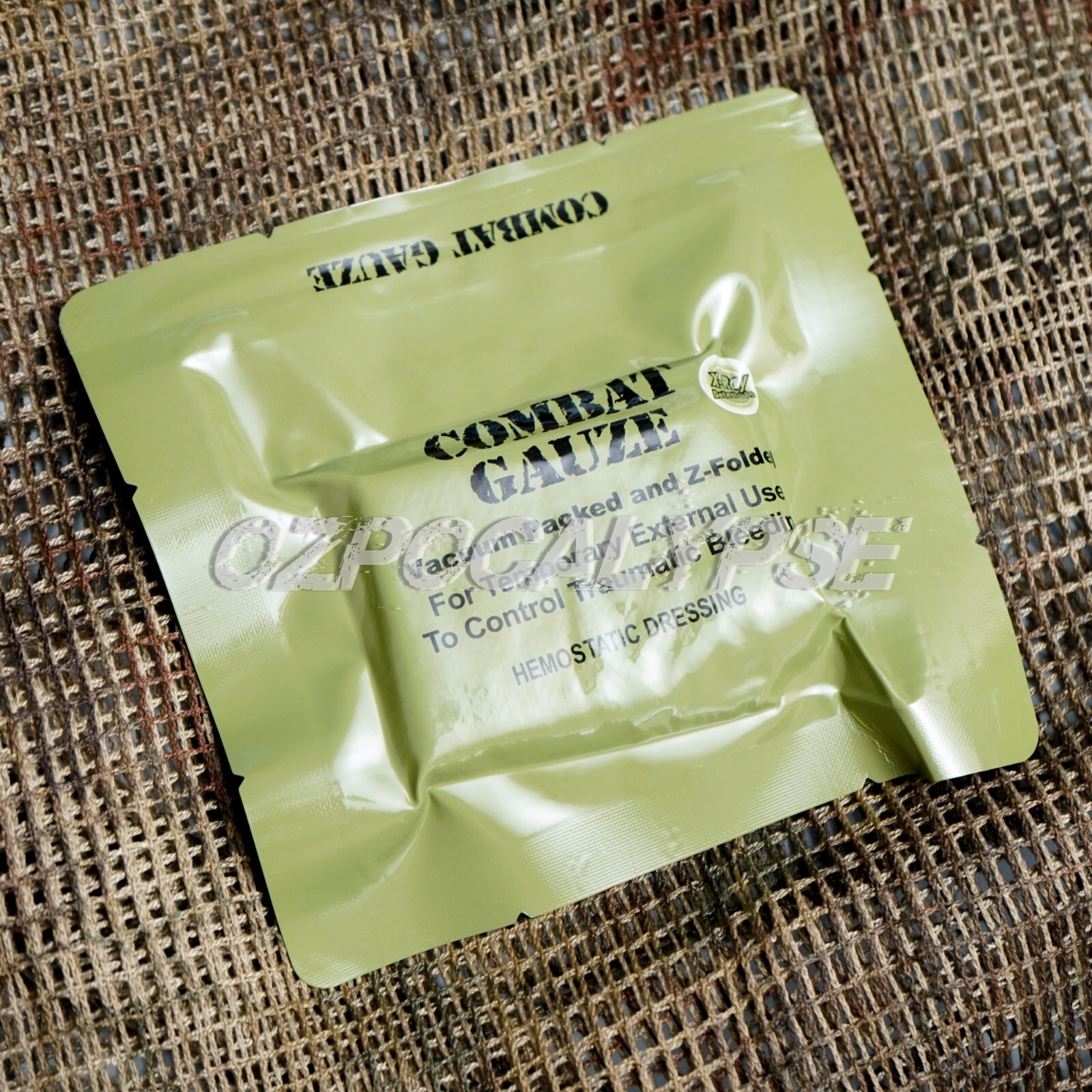 Combat Gauze Hemostatic Clot Army Tactical Medic IFAK Military