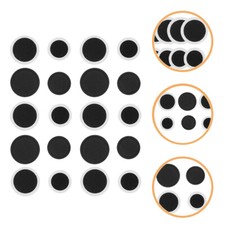 20pcs Round Kazoo Flute Diaphragms Membrane Flute Diaphragms Replacements