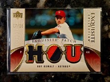 2006 Upper Deck Exquisite Collection Roy Oswalt Patch /25