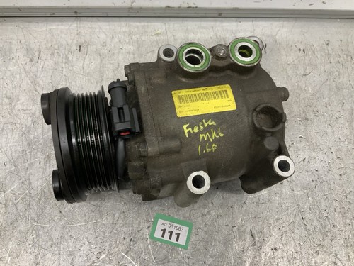 FORD FIESTA MK6 1.6 BENZIN KLIMAPUMPE KOMPRESSOR 6S6H19D629AA - Bild 2 von 2