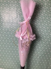 Schultüte 35cm, Geschwistertüte, Zuckertüte, Kindergartentüte, Stoff, B-Ware