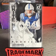Panini Donruss White Hot Rookies Tyler Warren Indianapolis Colts Rookie Card
