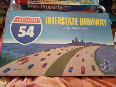 Interstate Highway, Selchow & Righter Travel Game, 1963