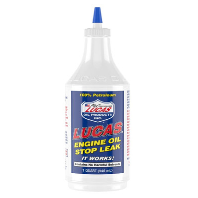 Lucas Oil 10278 Petroleum Engine Oil Stop Leak w/ Lucas Additives 1 Quart Bottle