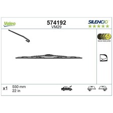 Valeo Scheibenwischer vorne rechts 2038201845 2038202545 99662890108 | 23668958