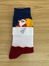 Men  s christmas socks Santa