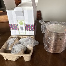 Scentsy Etched Core Rose Gold Mini Wax Warmer Plug In NEW