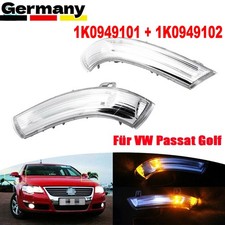2stk Blinker Spiegelblinker Spiegel Licht für VW Golf 5V Passat EOS Jetta Sharan