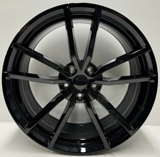 VW Golf Pretoria 19" Style Alloy Single Replacement Wheel Black MK7 MK7.5 Caddy