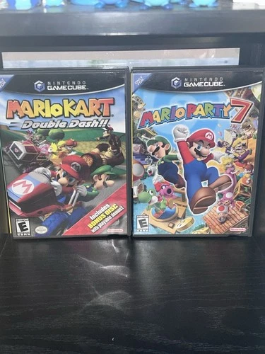 New ListingMario Kart Double Dash and Mario Party 7 Nintendo GameCube Complete *Working