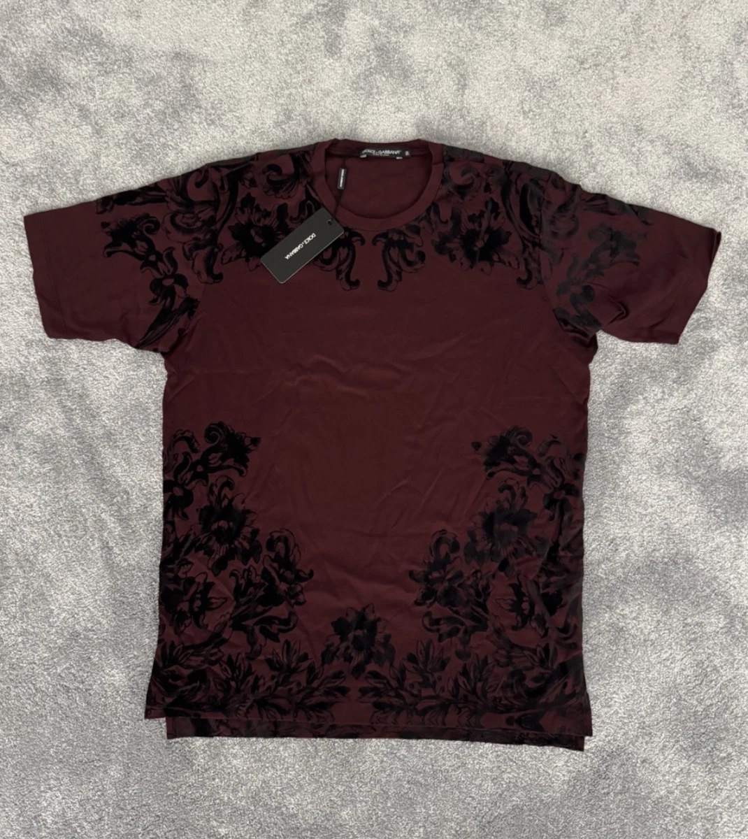 美品Dolce & Gabbana フラワープリント Tシャツ 36 Dolce & Gabbana floral t-shirt - Men – myCompañero