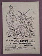 1953 Toys Novelties Ad: Buck Rogers Sonic Ray / S-Bar-M Holster Set