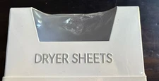 NEW Dryer Sheet Holder Dispenser Container Storage Free Shipping Farmhouse
