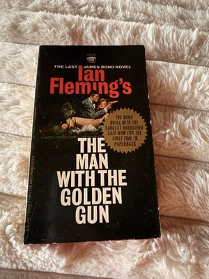Ian Fleming The Man with the Golden Gun James Bond PB New American Library 1966
