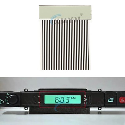 For Jaguar XJ6 XJ8 X300 XJR 1995-97 Car Cluster Digital Clock LCD Display Screen