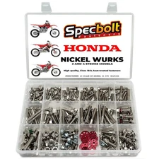 Specbolt Fasteners Brand Nickel Wurks Bolt Kit: fits Japanese Style Off-Road ...