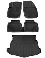 Gummimatten FußMatten Kofferraumwanne FüR Ford Mondeo 4 2007-2014