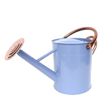 Garden Basics 7.5L Washed Blue Metal Watering Can