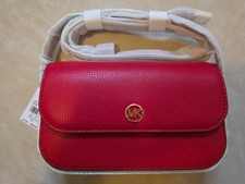 Michael Kors Jet Set Travel Small Crossbody Bag Pebbled Leather 35F4GTVC1L