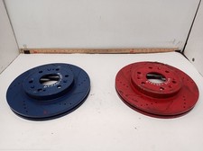 Pair Lhrh Front Brakes Rotor From 2017 Chevrolet Silverado 1500 12381264