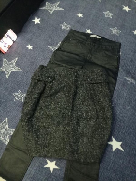 Women Daniel Hechter Skirt Grey Alpaca 38