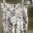 Xersion Train High Rise 7/8 Ankle Tie Dye Leggings Women’s S White/Blue — photo 2