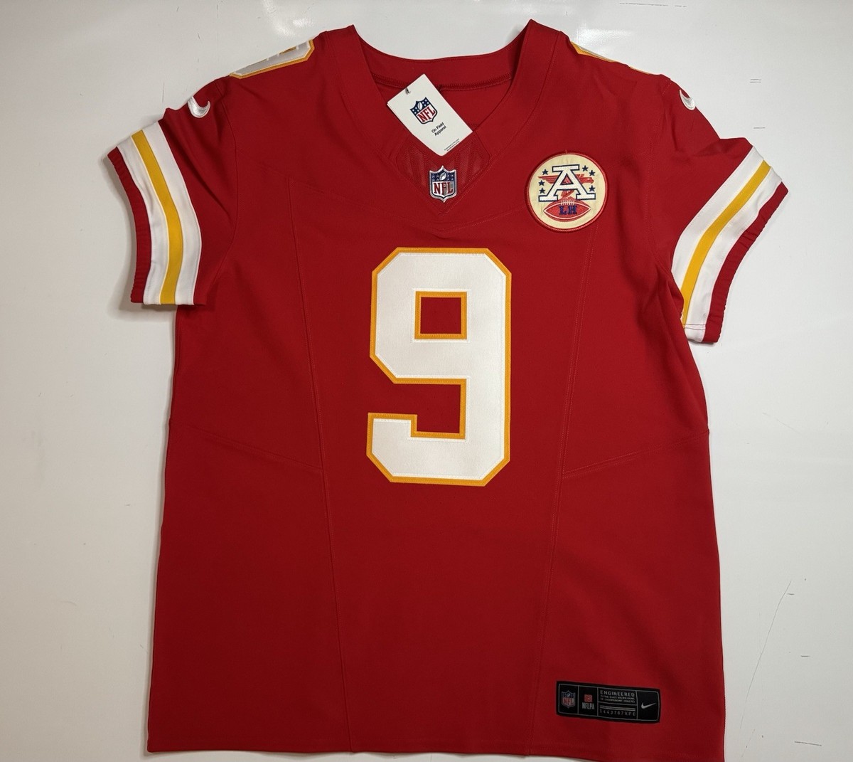 Authentic Medium 40 Kenneth Walker III #9 Vapor FUSE Elite Jersey