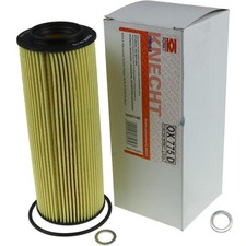 MAHLE Ölfilter mit Dichtring passend für Hyundai IX55 726.760 OX 775D