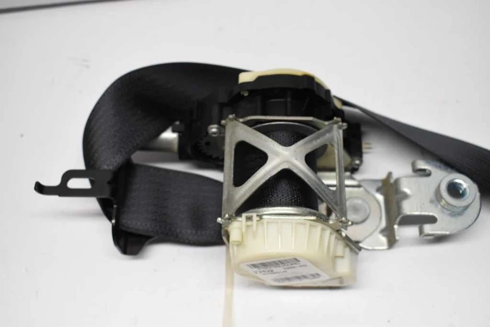 Cinturón de seguridad gris delantero cabina cuádruple banco asiento conductor se adapta 09-12 Dodge Ram 1500 D407 Foto 4 de 4