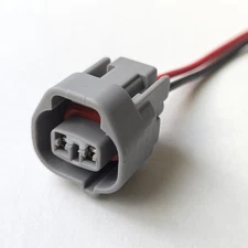 2-Way Windshield Washer Motor Pump Connector Pigtail For Honda Civic Accord