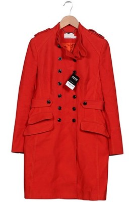 Karen Millen Mantel Damen Jacke Parka Gr. 42 Baumwolle Rot #ogduja0