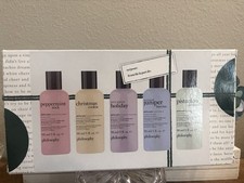 Philosophy Shower Gel Wishlist Holiday Collection Christmas 3 oz Set of 5 New