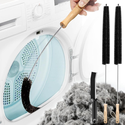 Dryer Vent Cleaner Kit 2 Pack - Household Cleaning Supplies 304 Stainless Ste...