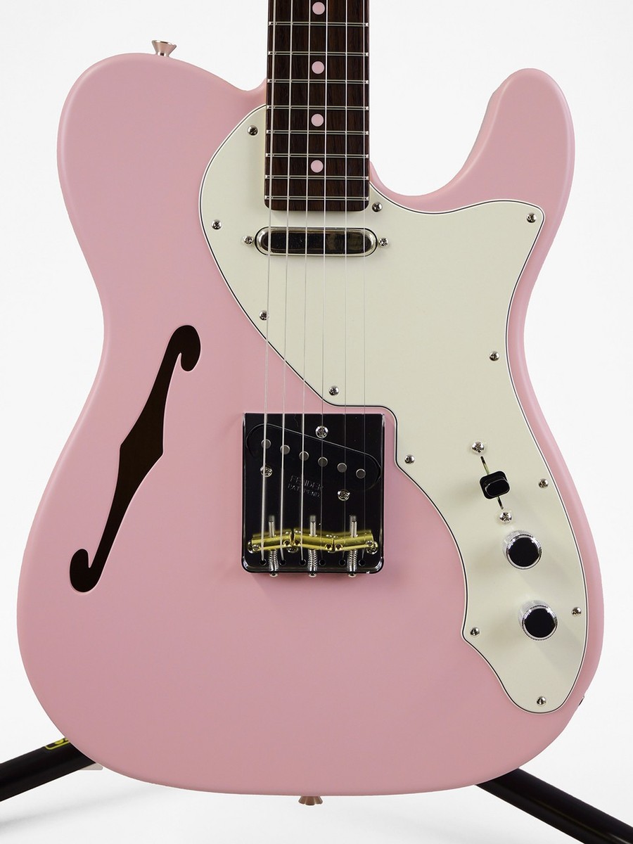 ギター Fender Kusumi Pink Telecaster Thinline Fender Made in Japan Limited Kusumi Color Telecaster