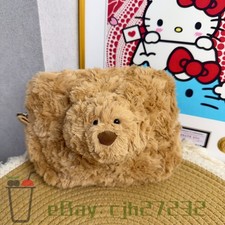 Jellycat Amuseable Bartholomew Bear Pouch Fluffy Plush Soft Doll Christmas Toy