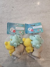 Infantino Easy Clean Bath Squirters 6-12 Months Multicolor Animals 3-Piece 2 Pck